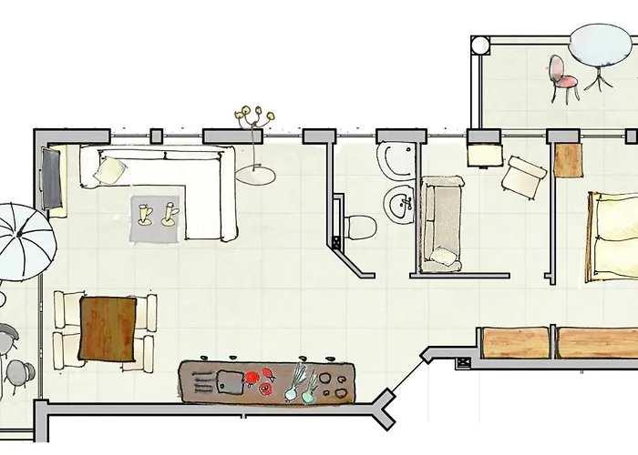 Duenenresidenz Koenigin Augusta - Apt. 18 Villa